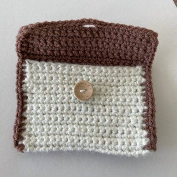 Brand New Handmade Crochet Easy Coin Purse/Wallet - Picture 5 of 8